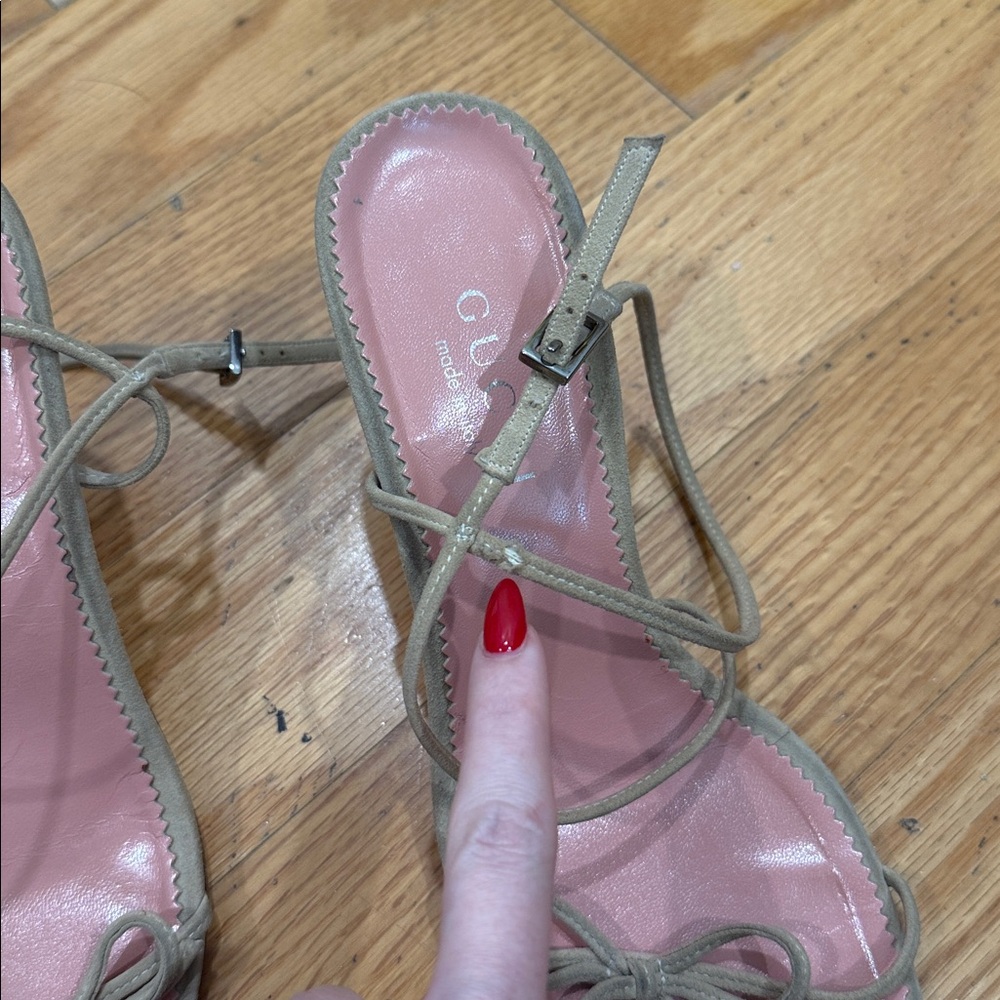 RARE Tom Ford Gucci Suede Bow Sandals - Picture 6 of 6